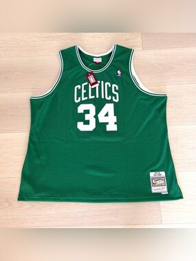 Paul Pierce Boston Celtics Mitchell & Ness 2007-08 Swingman Green Jersey 4XL NEW